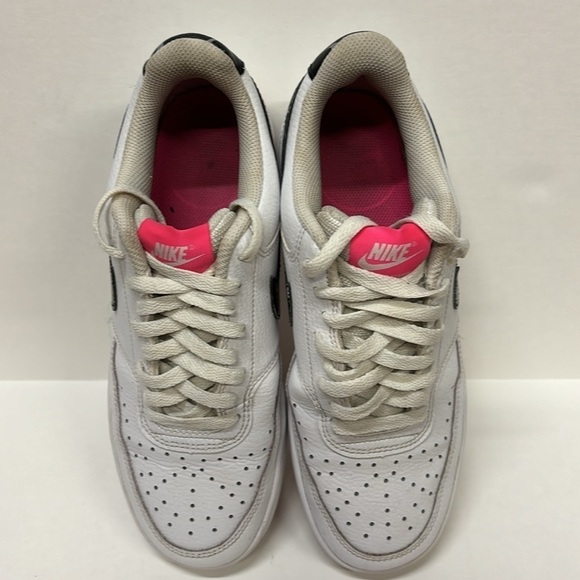 Nike Court Vision Low 'White Multi Swoosh' Women's Size 8.5 GUC - Picture 5 of 5